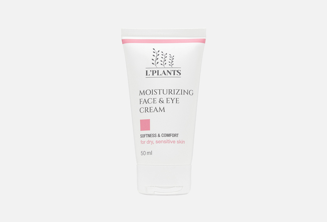 Увлажняющий крем для сухой и чувствительной кожи лица и век L'PLANTS Moisturizing Face & Eye Cream 