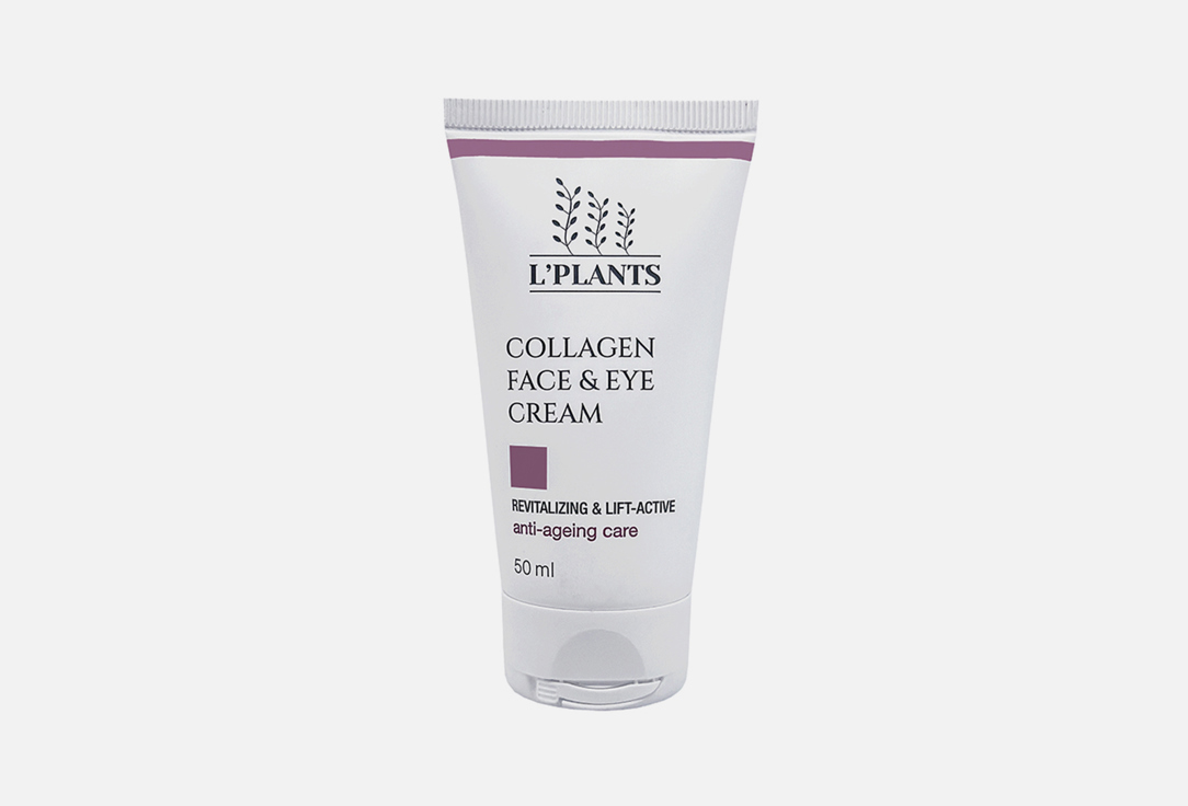 Омолаживающий лифтинг-крем для лица и век с коллагеном L'PLANTS Collagen Face & Eye Cream 