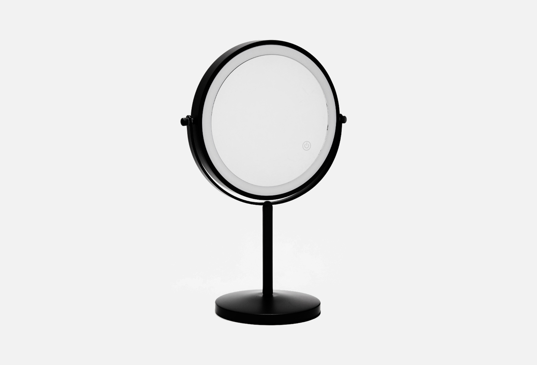 

Зеркало косметическое настольное RIDDER, Черный, Eleora M, black, with LED 1 шт