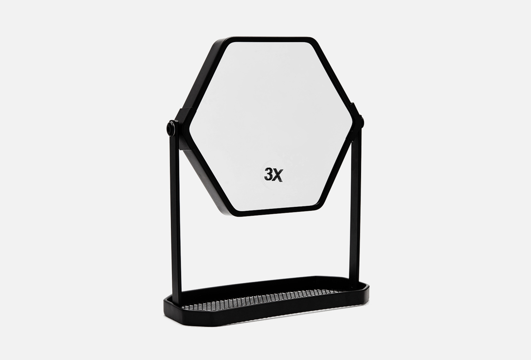 Изображение товара Зеркало косметическое настольное Ridder Scarlett, M, black matt