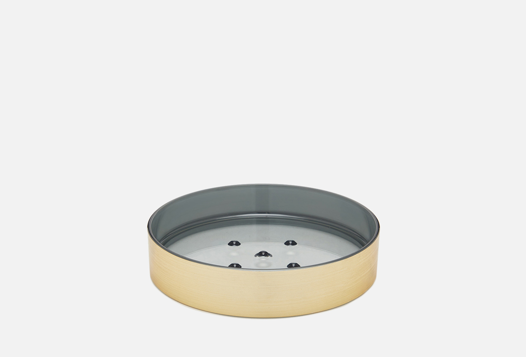 Изображение товара Мыльница Ridder Cindy золотая для ванной комнаты настольная высокое качество