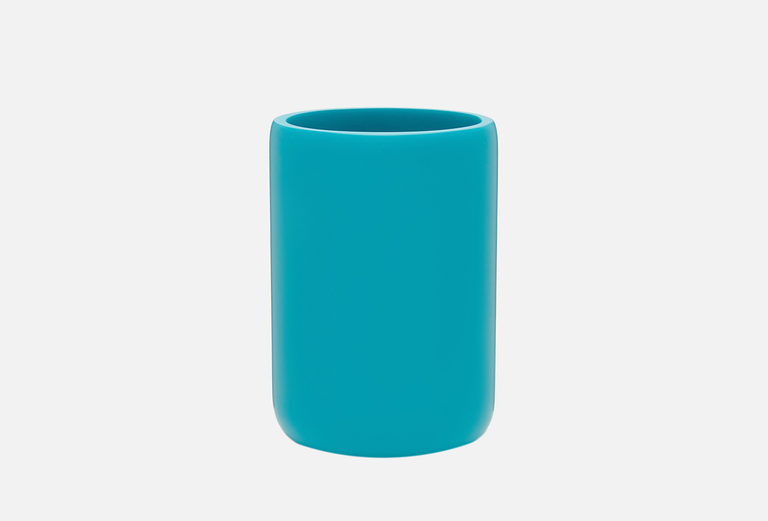 Изображение товара Стаканчик Ridder Dahlia морская волна для хранения зубных щеток