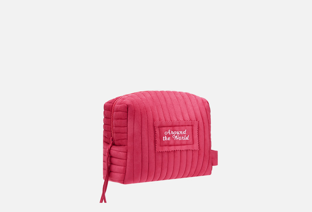 Изображение товара Замшевая косметичка Around the World Красота-это ты