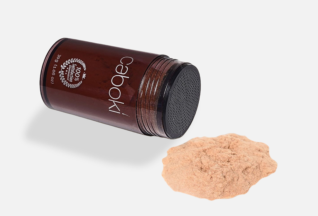 

Камуфляж для волос CABOKI, Черный, Hair Building 30 г