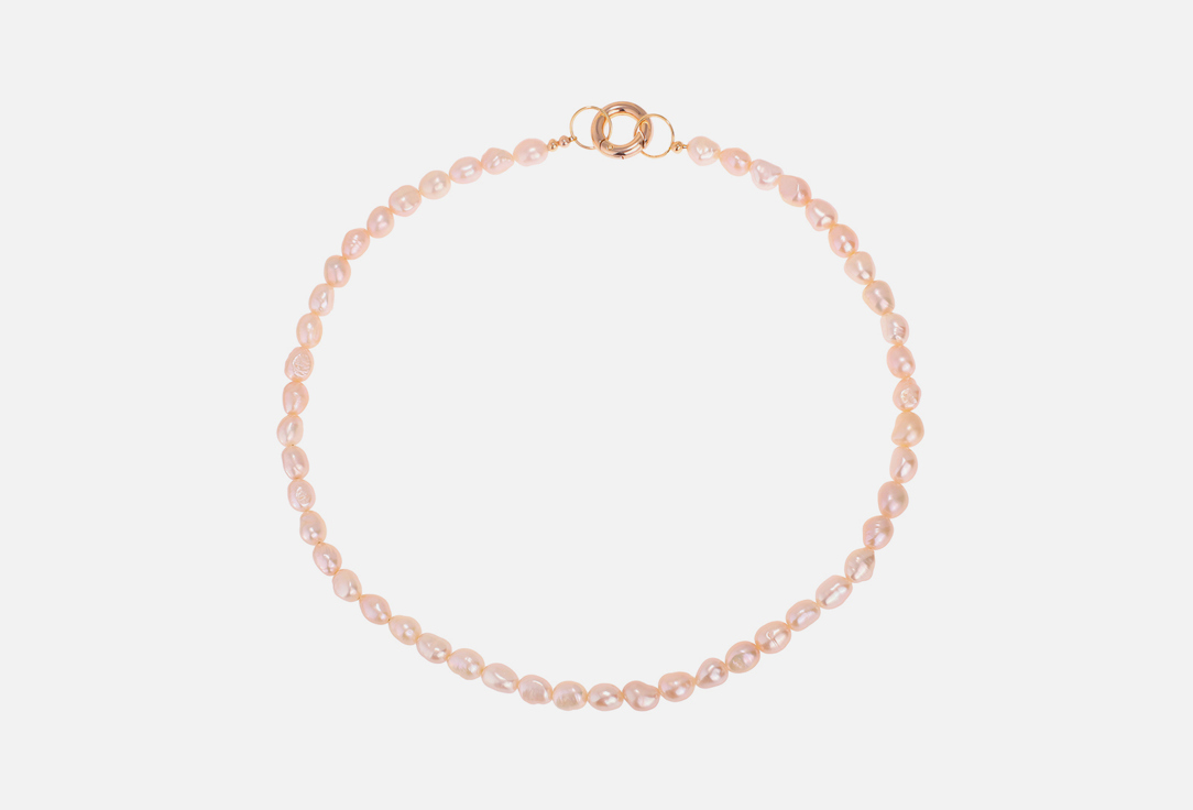 

Колье из речного жемчуга JEWELLERY BAR, Pink freshwater pearl necklace 1 шт