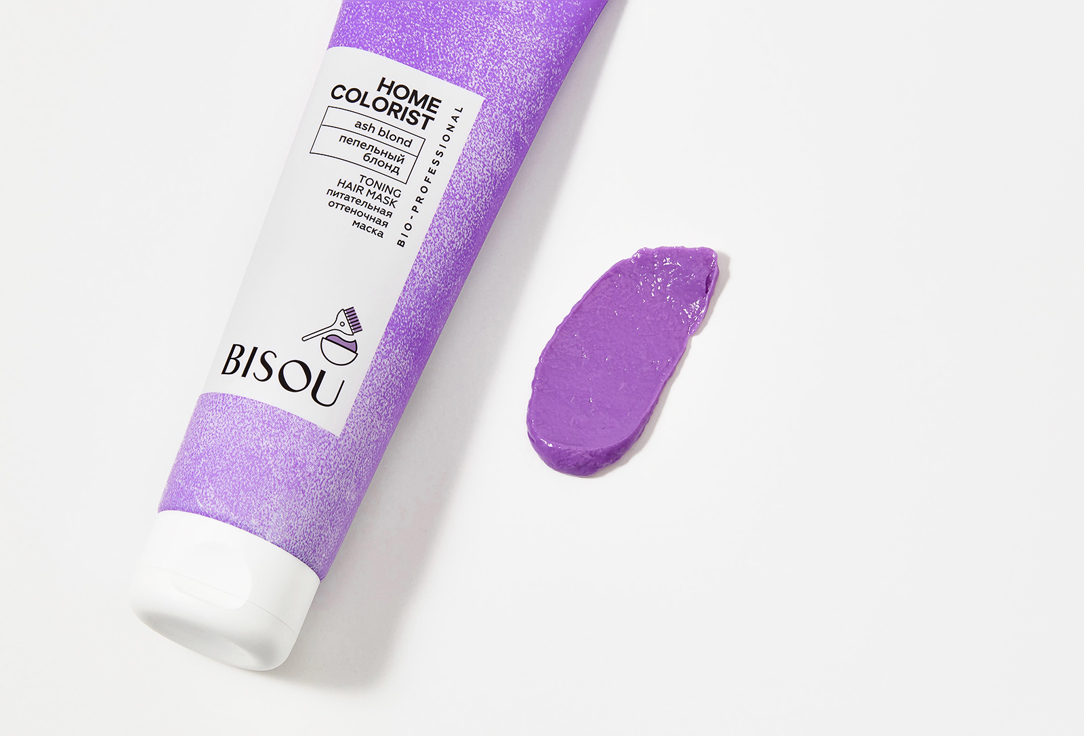 

Оттеночная маска для волос BISOU, Медь, HOME COLORIST 150 мл