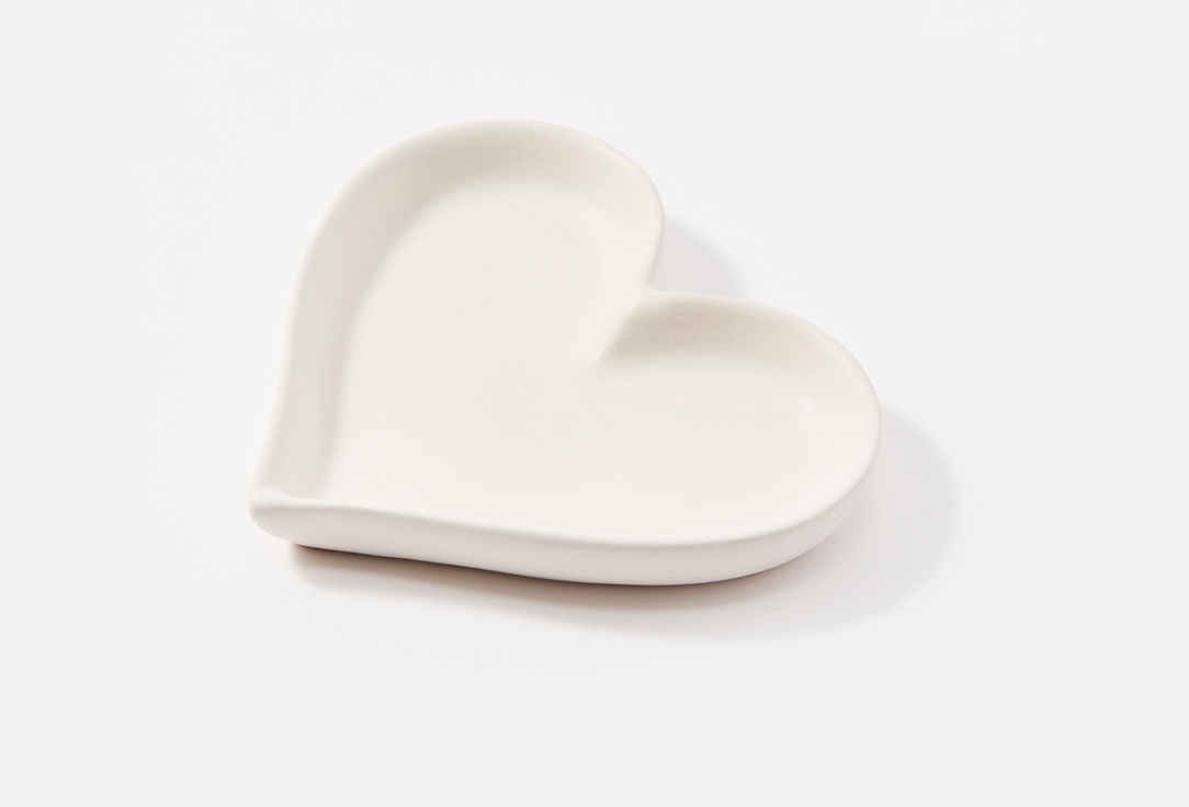 Подставка RokkyHome Heart white 