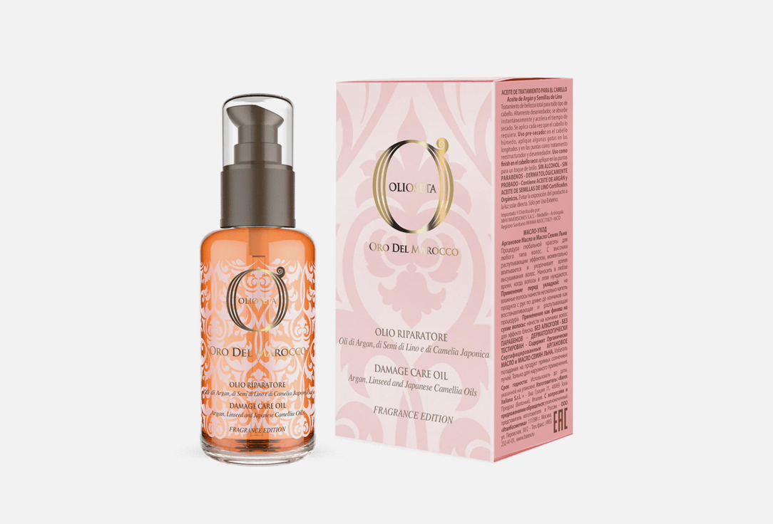 Изображение товара Масло для волос Barex Oro Del Marocco