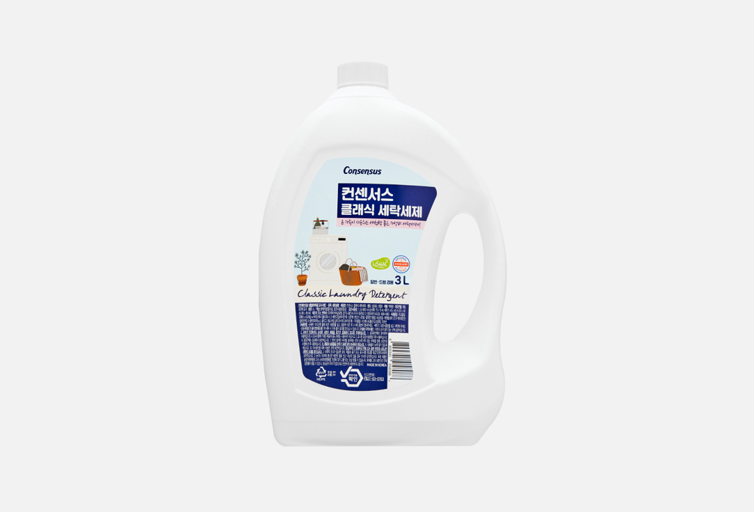 

Гель для стирки HB GLOBAL, Consensus Liquid Laundry Detergent 3 л