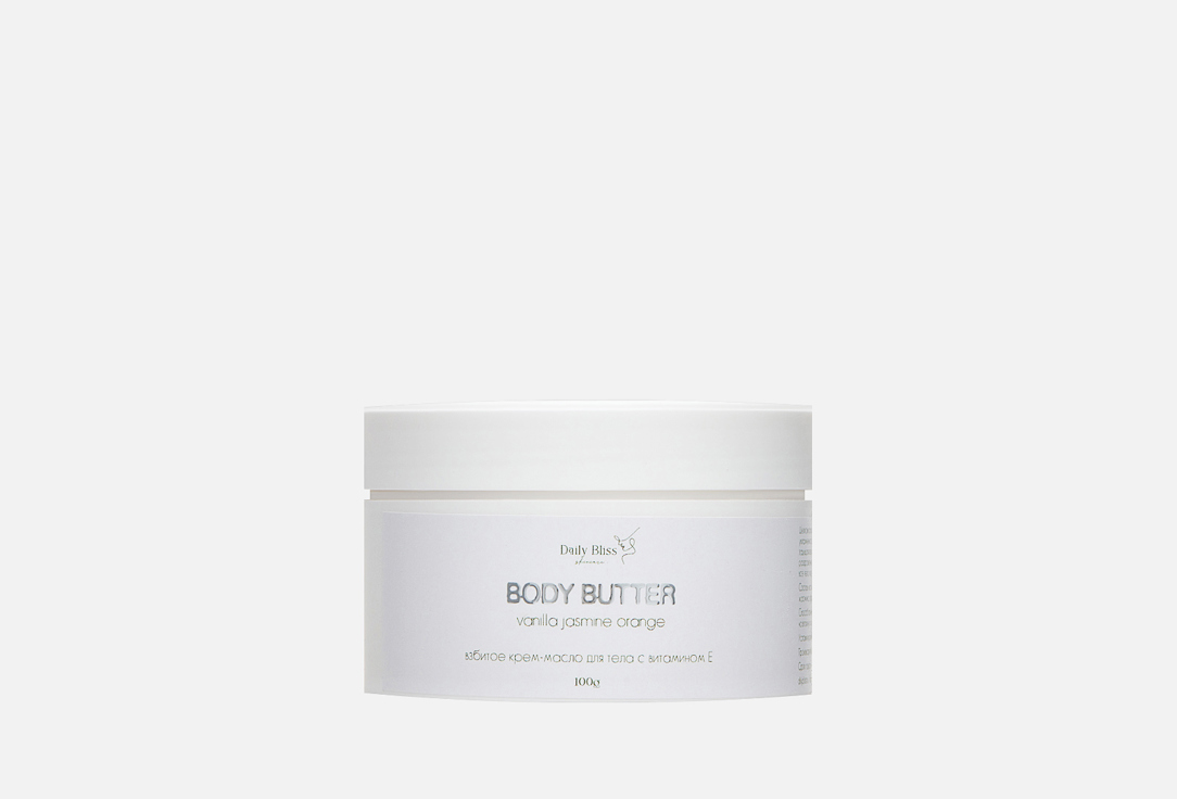Крем-баттер для тела DAILY BLISS SKINCARE Vanilla, jasmine & orange 200 мл