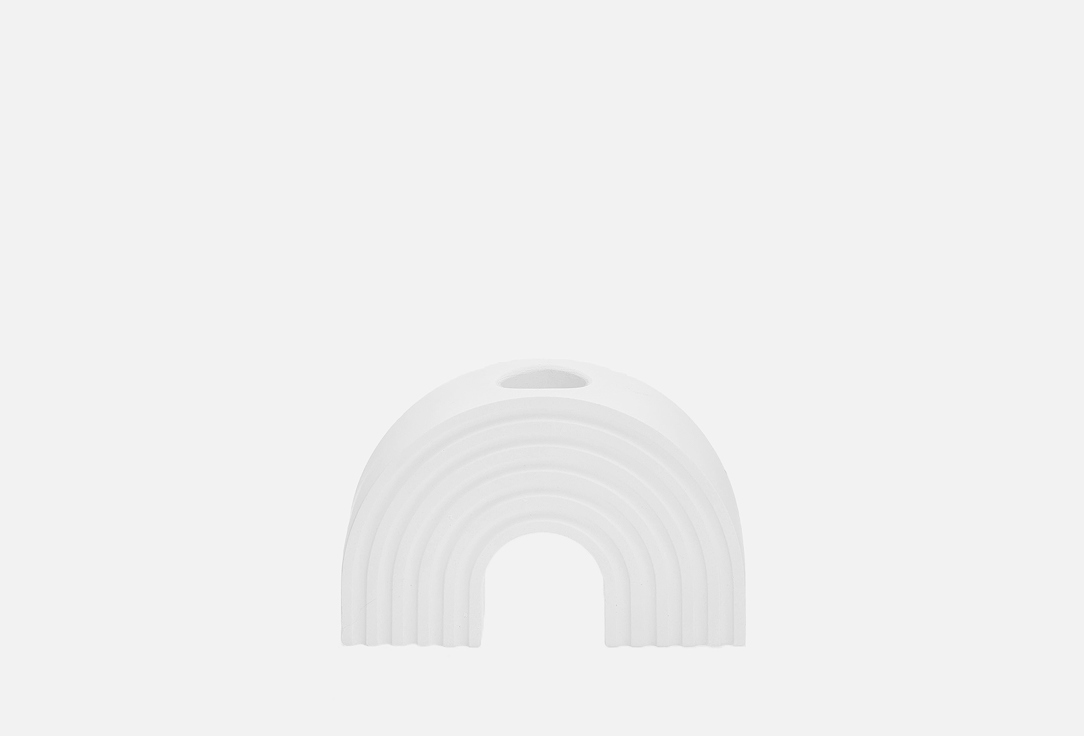 

Подсвечник KASH.PO, Белый, Радуга 1 шт