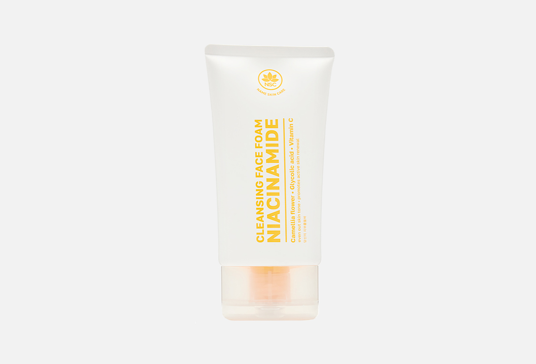 Очищающая пенка для умывания NAME SKIN CARE Niacinamide and glycolic acid 150 мл