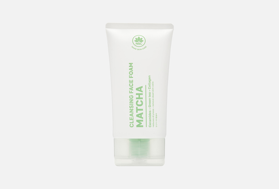Очищающая пенка для лица NAME SKIN CARE Matcha and collagen 150 мл