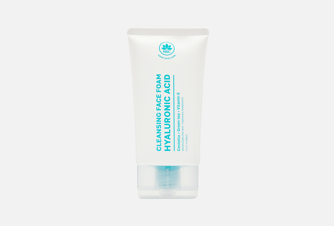 Очищающая пенка для умывания NAME SKIN CARE Hyaluronic acid and centella 150 мл