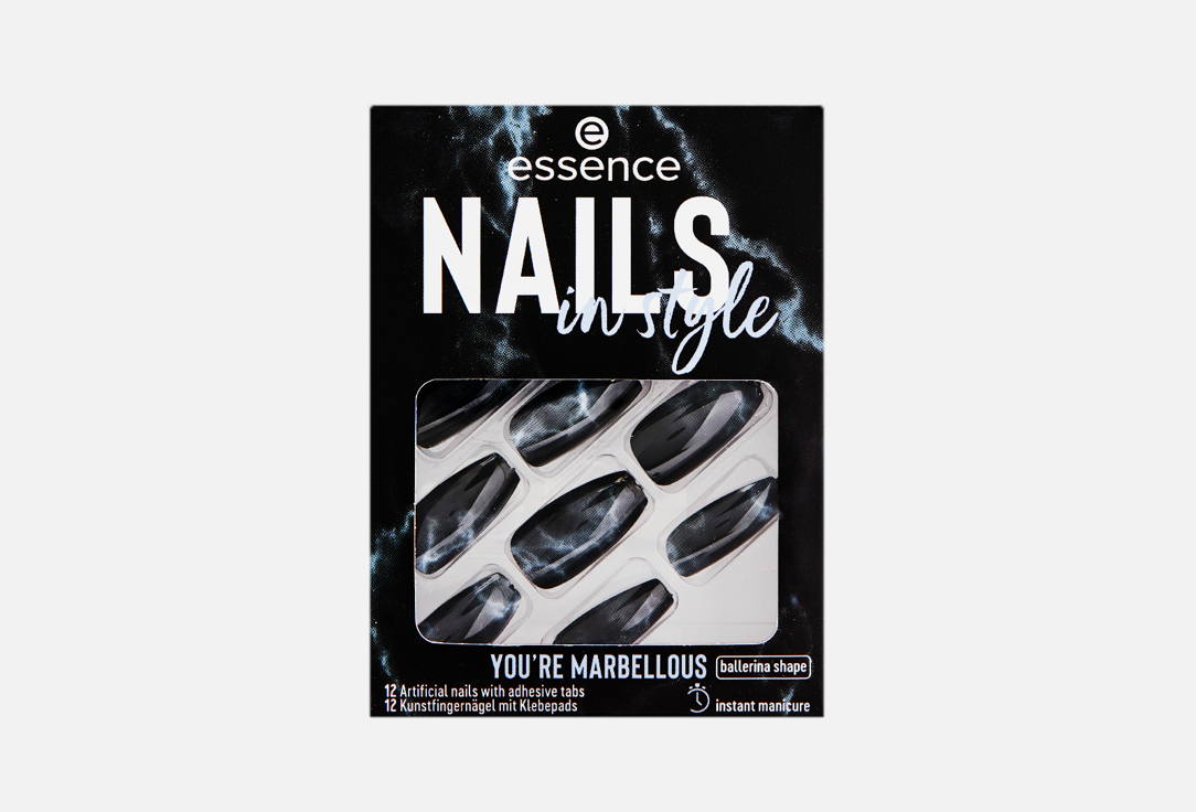 Накладные ногти ESSENCE Nails in style 12 шт