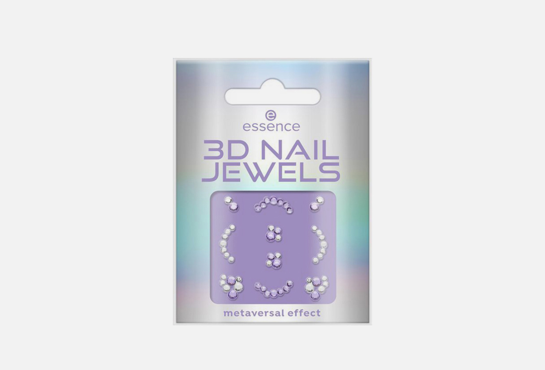 Стикеры для ногтей Essence 3d nail jewels 01 Future reality 01