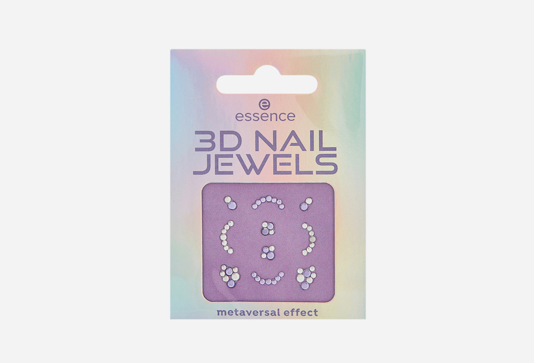 Стикеры для ногтей Essence 3d nail jewels 01 Future reality 01