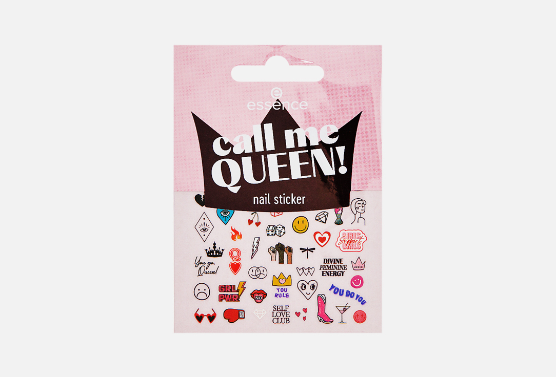 

Стикеры для ногтей ESSENCE, Call me queen! 45 шт