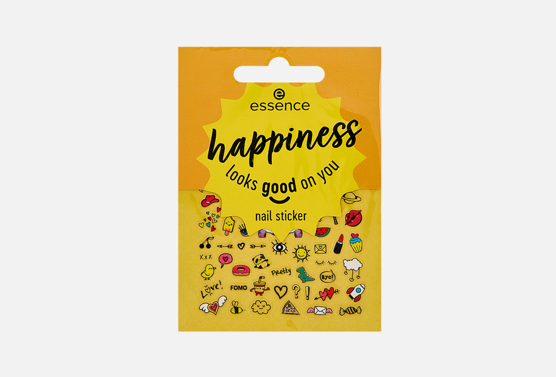 

Стикеры для ногтей ESSENCE, Happiness looks good 57 шт