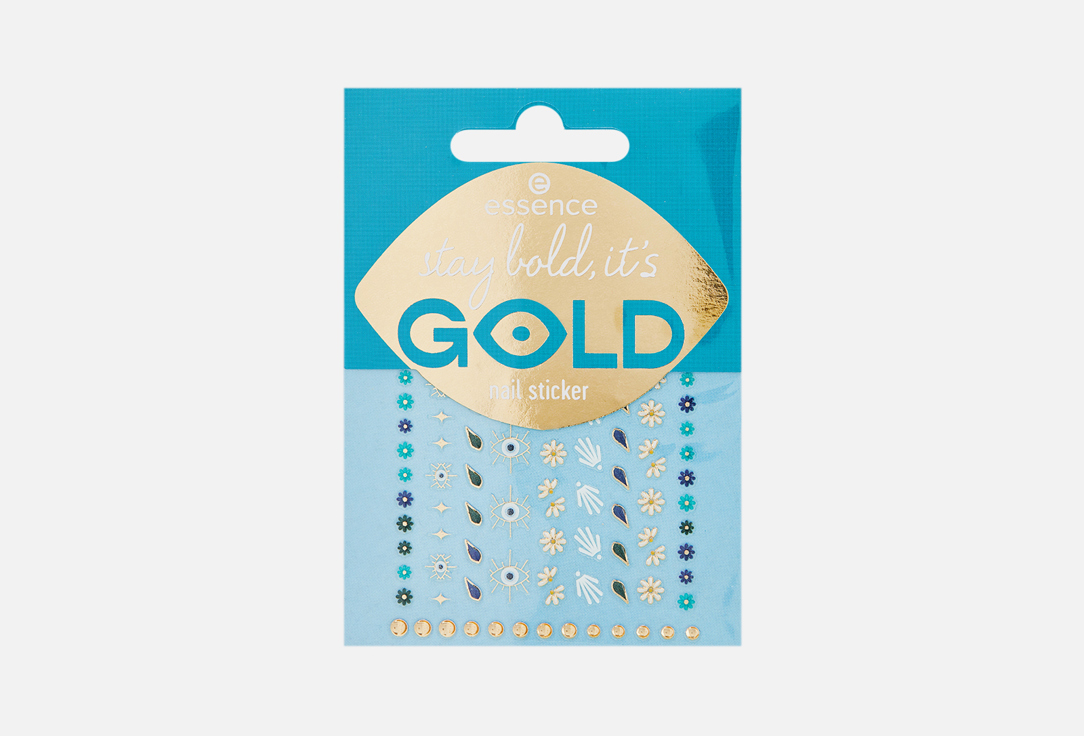 

Стикеры для ногтей ESSENCE, Stay bold, it's gold 88 шт