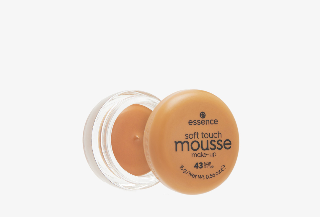 Тональная основа-мусс для лица ESSENCE Soft touch mousse make-up 16 г
