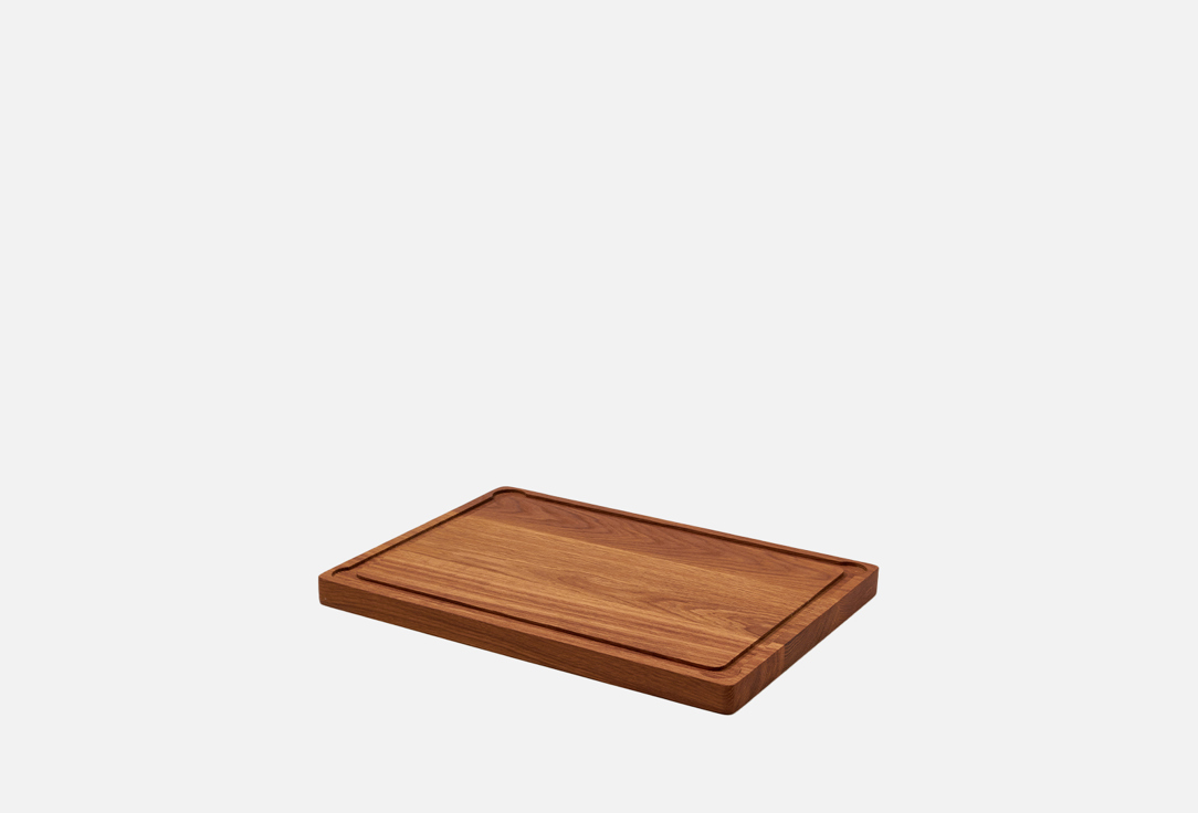 Изображение товара Разделочная доска из дуба с желобом LOFTYWOOD 35x25 см для кухни