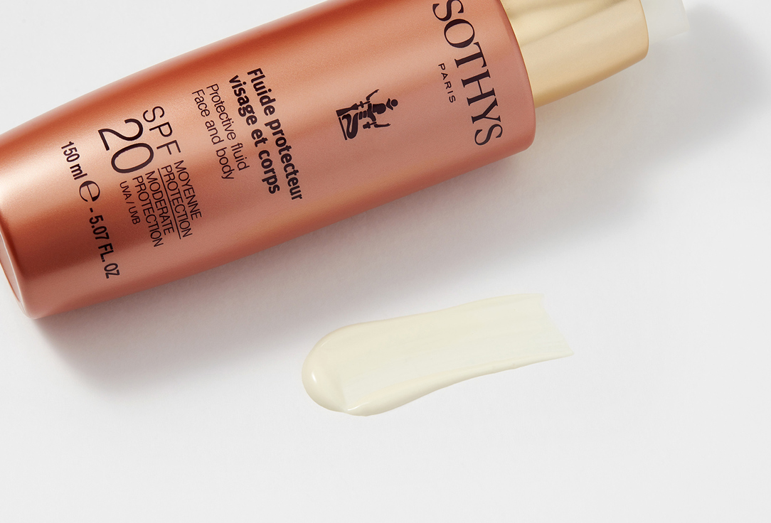 Молочко для лица и тела с SPF20 Sothys Protective Fluid Face And Body 