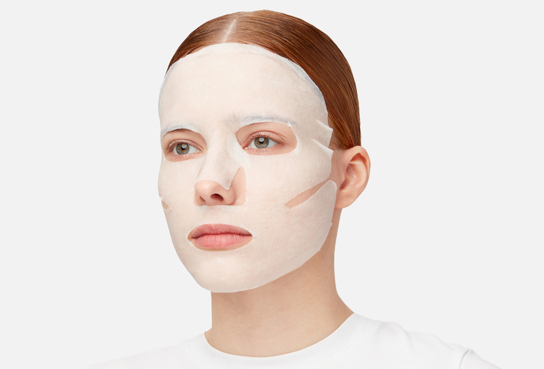 Осветляющая тканевая лифтинг-маска для лица OKOLO Soybean Relift Mask 