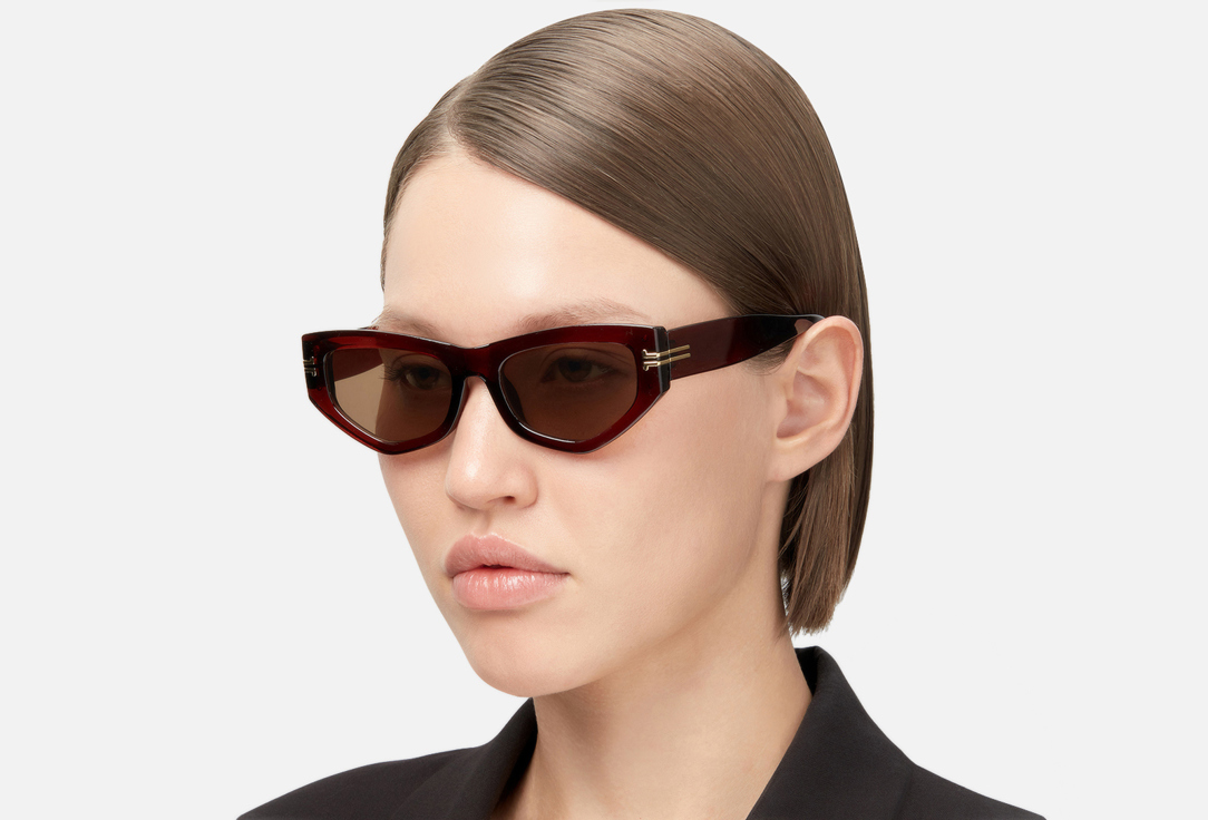 Изображение товара Очки солнцезащитные женские PABUR PSGA10-02 коричневый защитные стильные