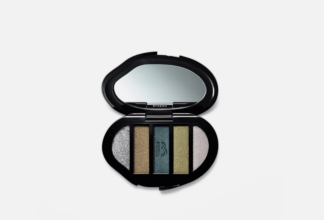 Изображение товара Палетка теней для век Byredo Eyeshadow 5 Colours с металлическими и матовыми оттенками