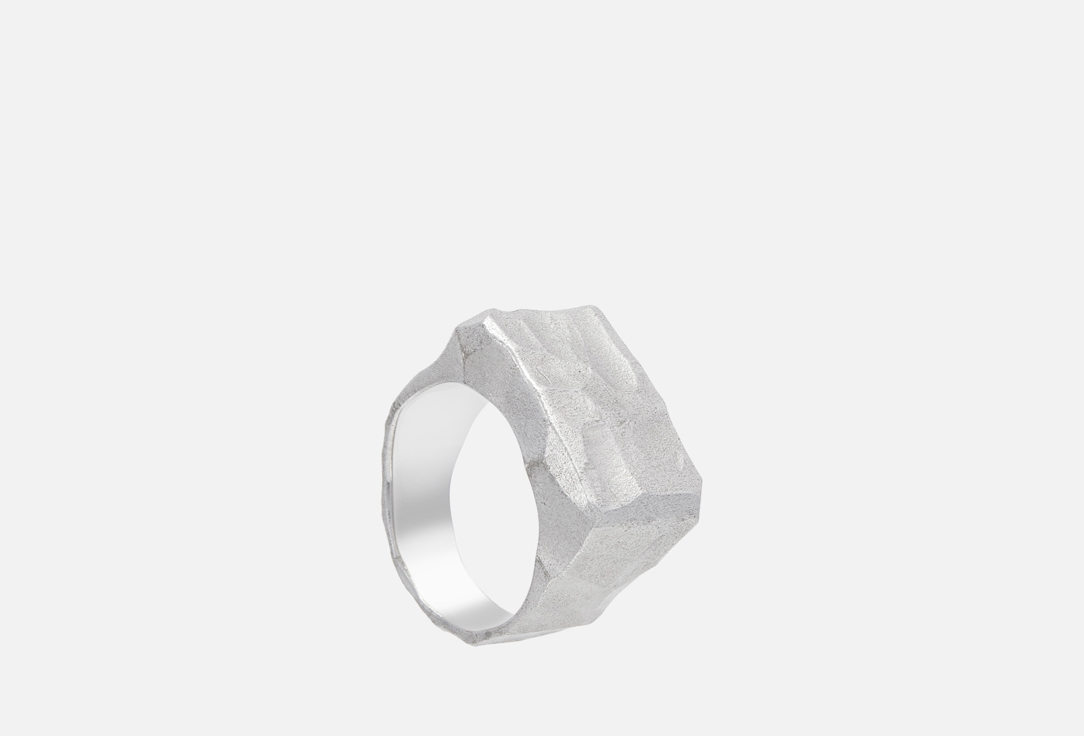 Изображение товара Серебряное кольцо-печатка Sbleskom Fackтура