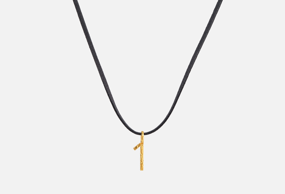 

Серебряная подвеска SBLESKOM, Я считаю 1 gold 1 шт