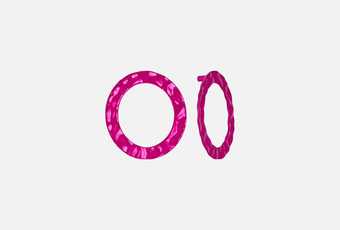 Изображение товара Серебряные серьги-кольца Sbleskom слияние