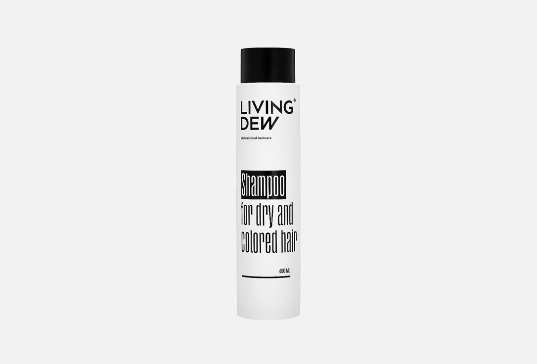 

Шампунь для волос LIVING DEW, For dry and colored hair 400 мл