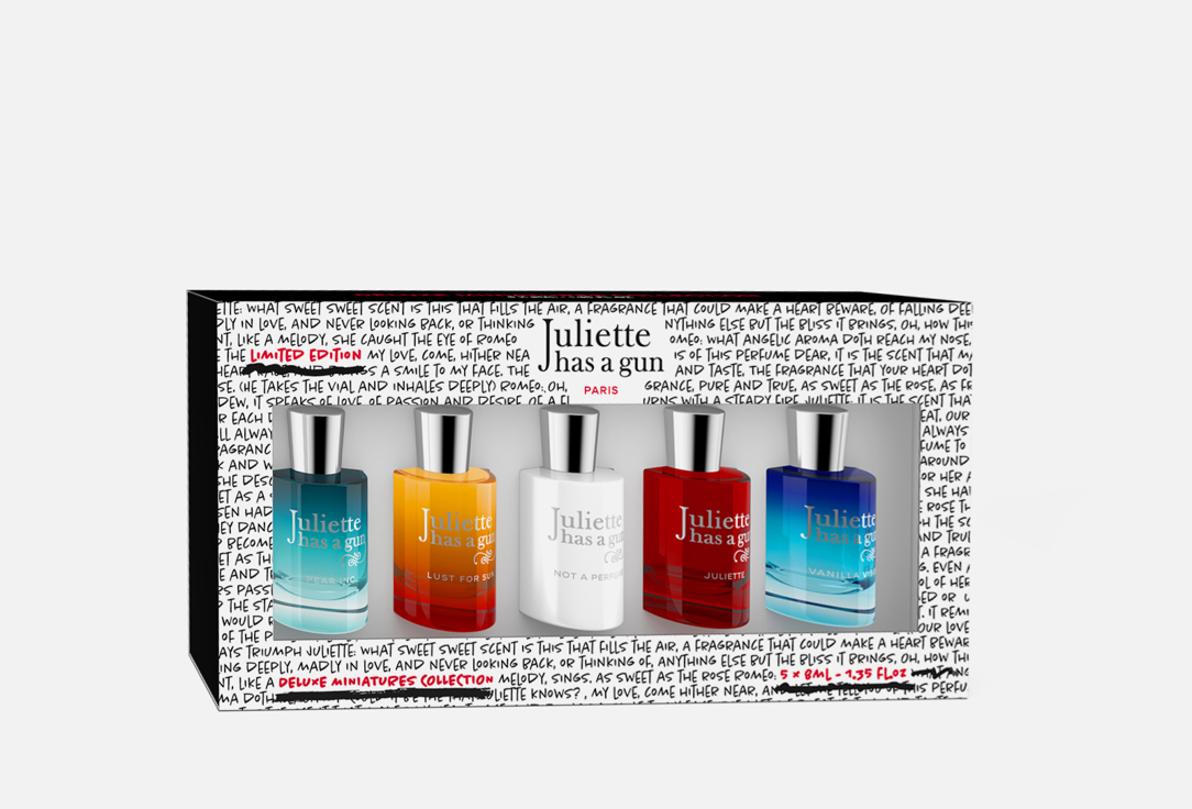 Набор парфюмерной воды JULIETTE HAS A GUN Deluxe Miniatures Collection 5 шт