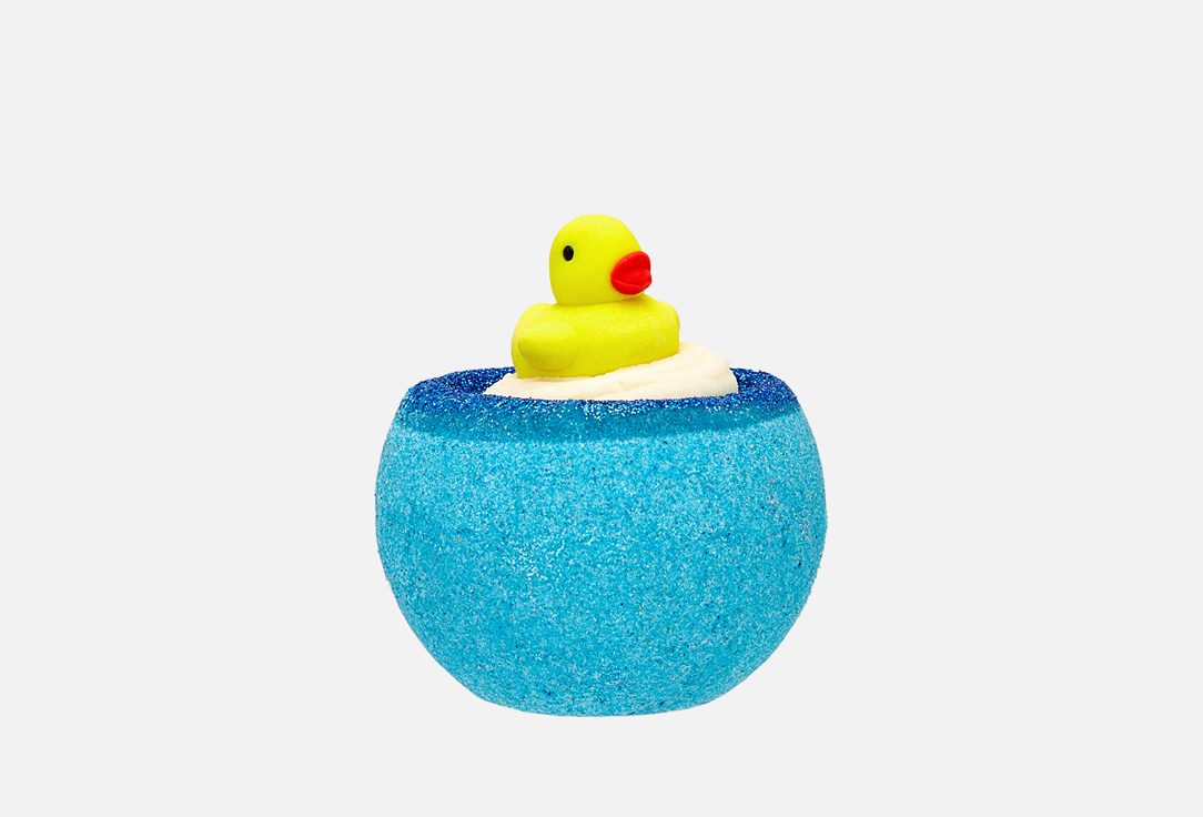 Изображение товара Бомбочка для ванны Avanture The duck blue с натуральным составом и сюрпризом