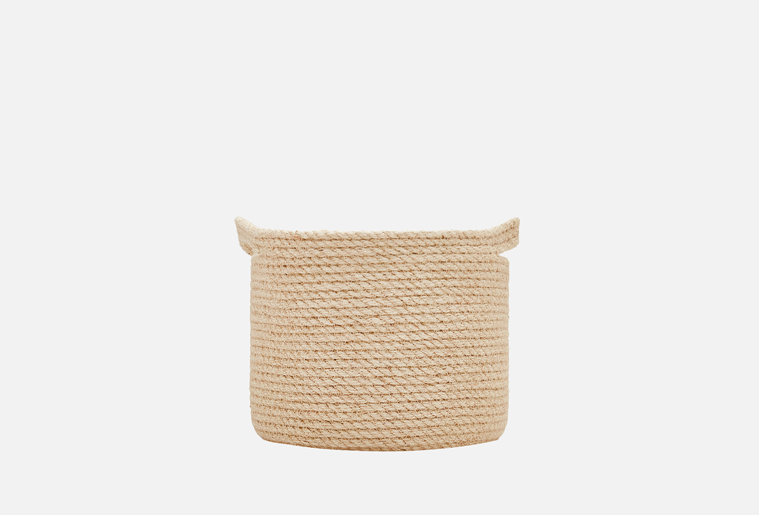 Изображение товара Плетеная корзина с ручками Vecher Home Wicker basket with handles