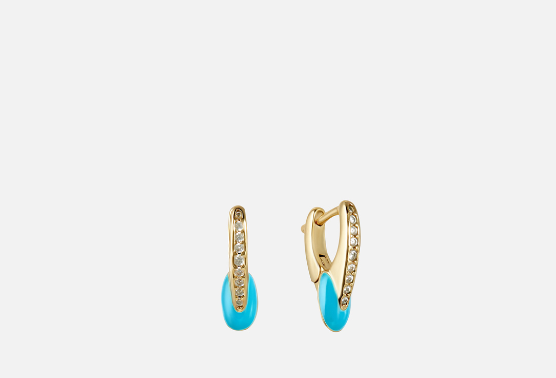 Серьги серебряные KOMSI BRAND Alesandro 2 шт