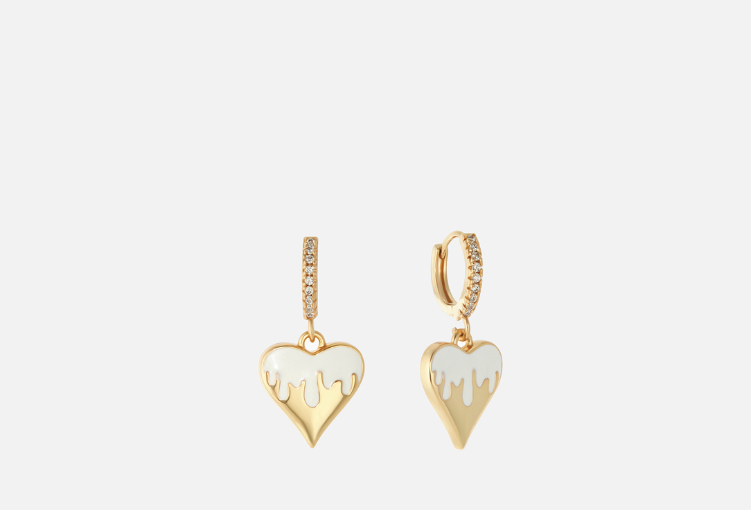 

Серьги серебряные KOMSI BRAND, Melt the love 2 шт