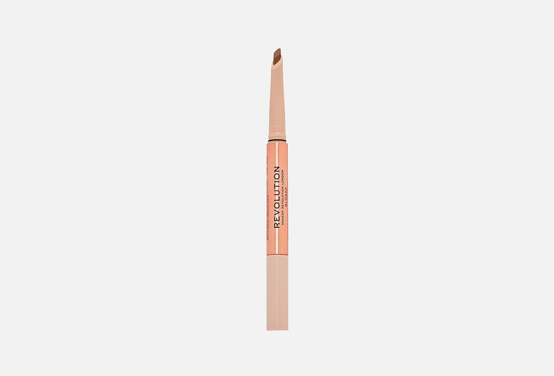 Изображение товара Карандаш и гель для фиксации бровей MakeUp Revolution Fluffy Brow Duo