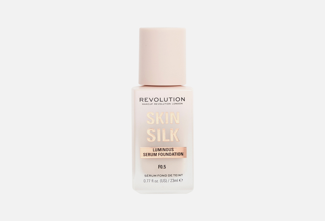 ТОНАЛЬНАЯ ОСНОВА MakeUp Revolution Skin Silk Serum Foundation F0.6