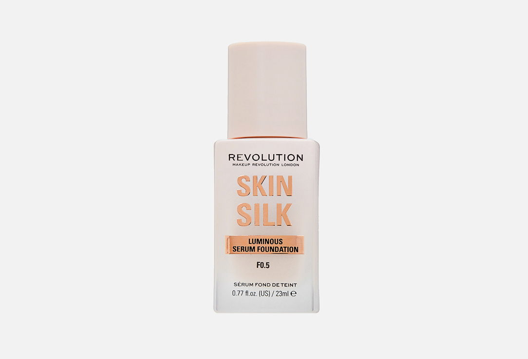 ТОНАЛЬНАЯ ОСНОВА для лица MakeUp Revolution Skin Silk Serum Foundation 