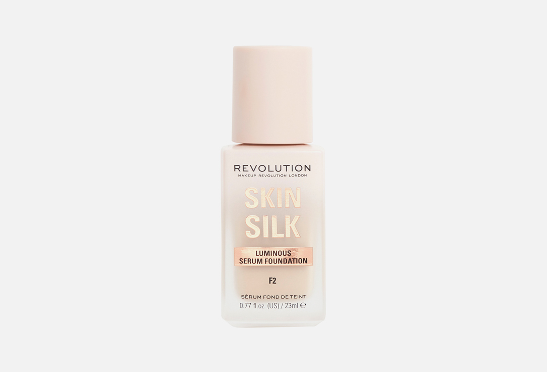ТОНАЛЬНАЯ ОСНОВА MakeUp Revolution Skin Silk Serum Foundation F2
