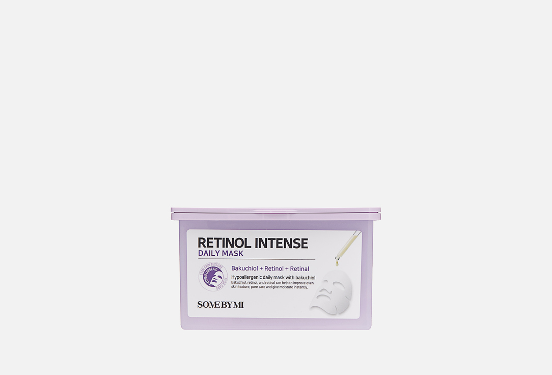 Антивозрастная тканевая маска для лица  SOME BY MI RETINOL  