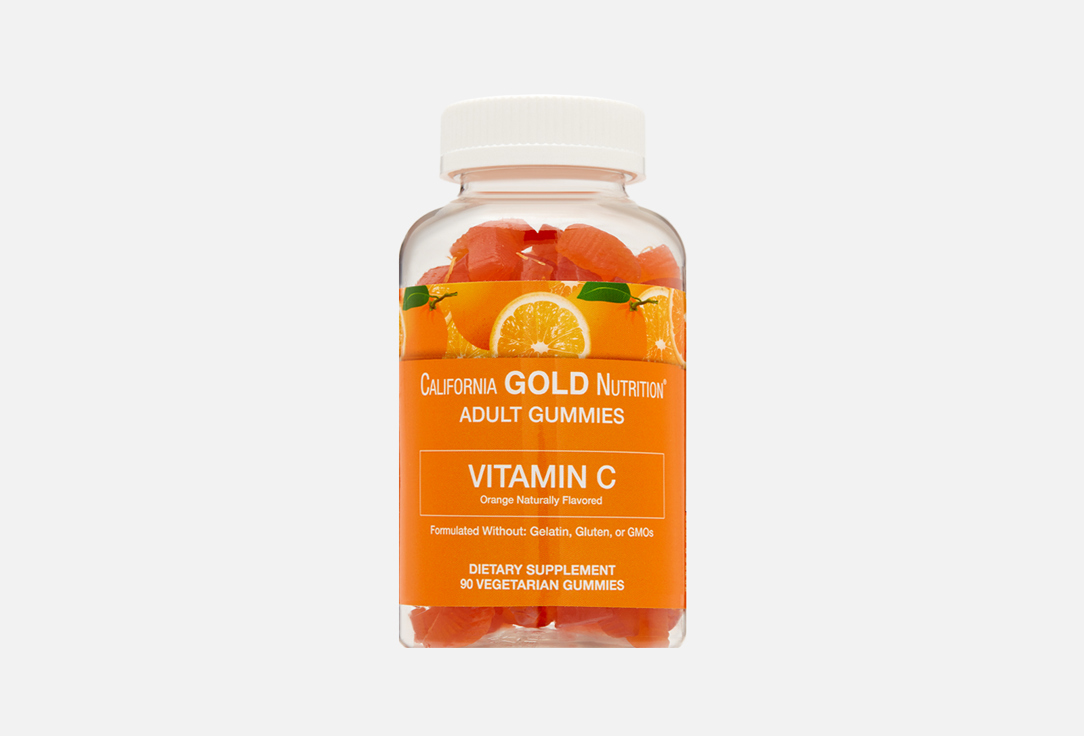 Витамин С CALIFORNIA GOLD NUTRITION 250 мг в капсулах 90 шт