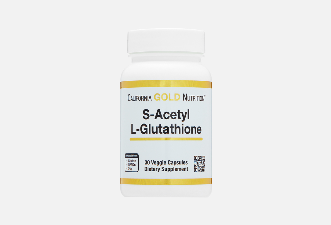 L-Глутатион CALIFORNIA GOLD NUTRITION 100 мг в капсулах 30 шт