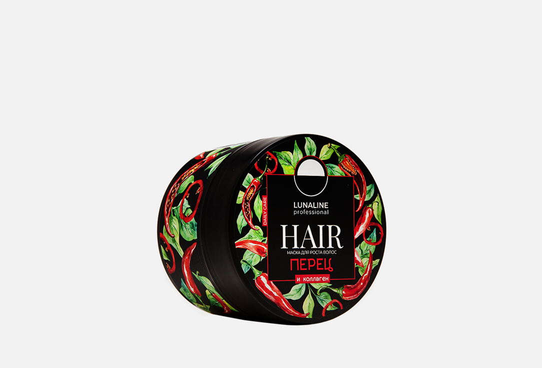 

Маска для роста волос LUNALINE, Pepper and collagen 300 мл