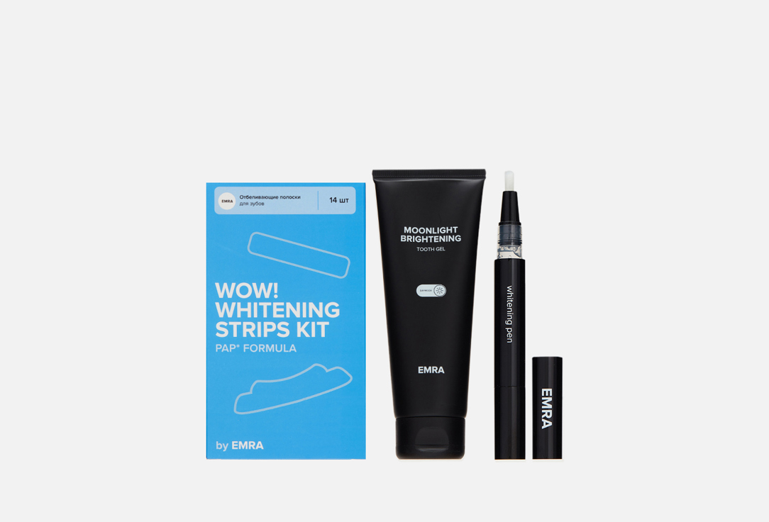 

Набор для отбеливания зубов EMRA, Teeth Whitening Kit 3 шт