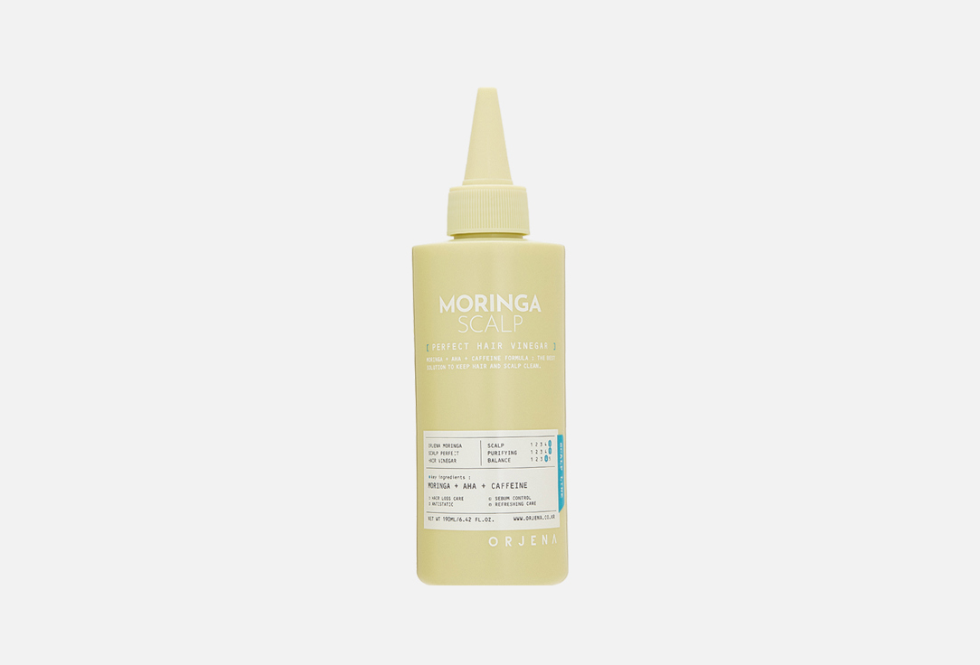 

Ополаскиватель для волос и кожи головы ORJENA, Moringa Scalp Perfect Hair Vinegar 190 мл