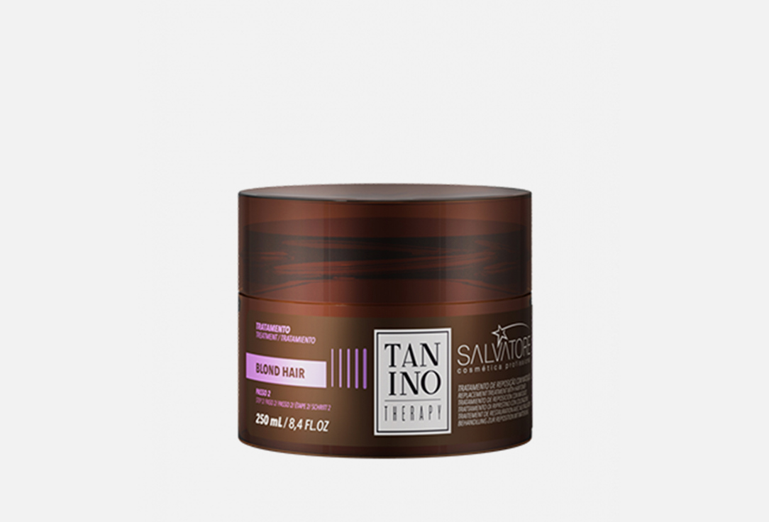 Маска для светлых волос с тонирующим эффектом Salvatore Cosmetics TANINO THERAPY Step 2  